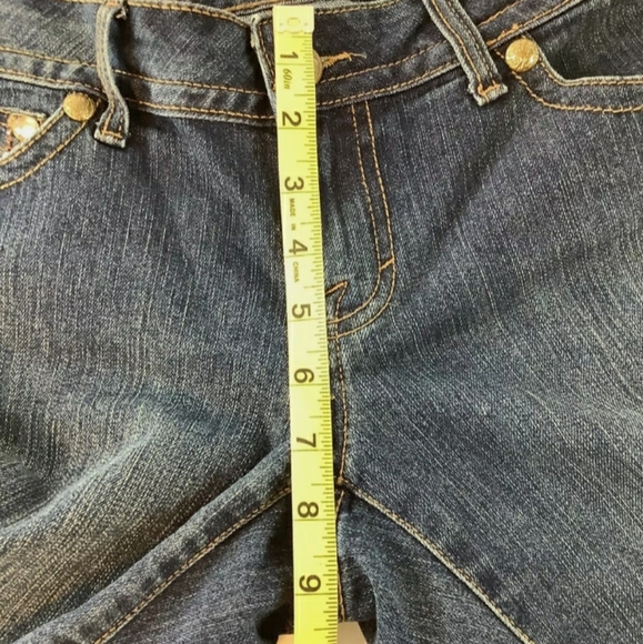Style & Co Jeans Women's Med Wash Boot Cut Curvy 4P - Picture 3 of 11